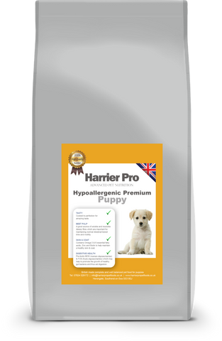 Hypoallergenic Puppy Food - HarrierProPetFoods.co.uk
