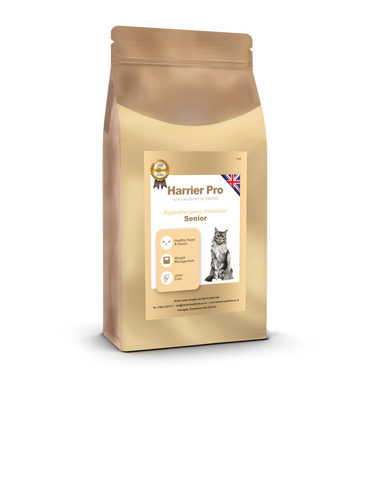 Hypoallergenic Senior Light Cat Food - Harrier Pro Pet Foods 