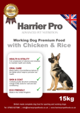Chicken and Rice Working Dog Food - Harrier Pro Pet Foods